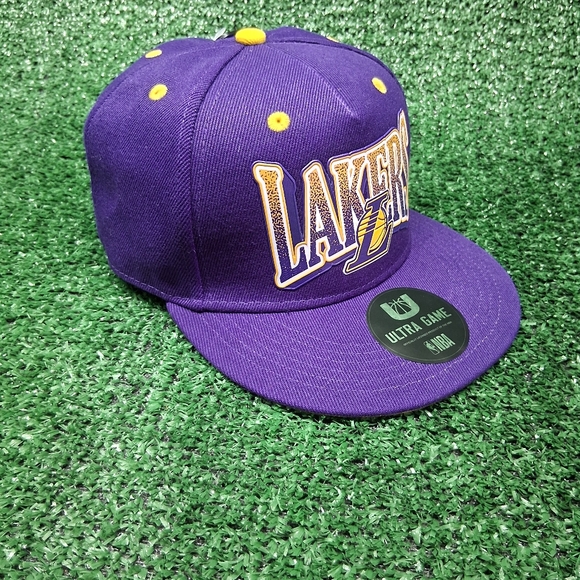 LA Lakers Ultra Game Snapback Cap Hat - Picture 3 of 7